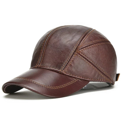 Langston Genuine Leather Cap