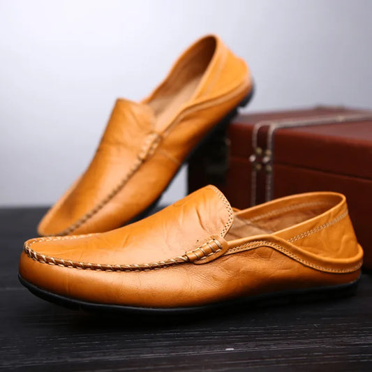 Vencha Leather Loafers