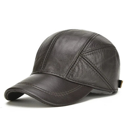 Langston Genuine Leather Cap