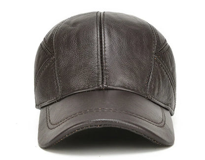 Langston Genuine Leather Cap