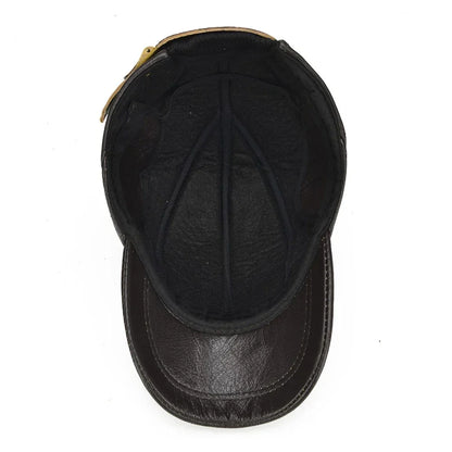 Langston Genuine Leather Cap