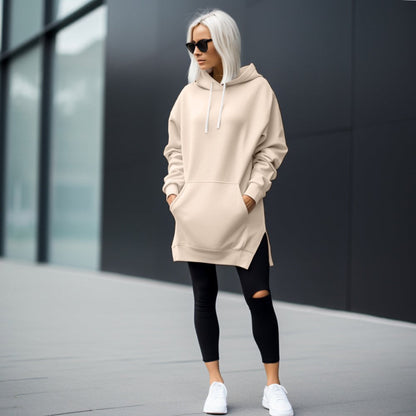 Robe Hoodie Oversize Douce