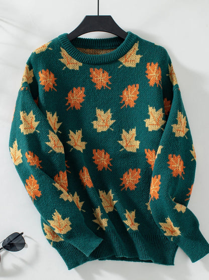 Lucy's Maple Leaf Knit