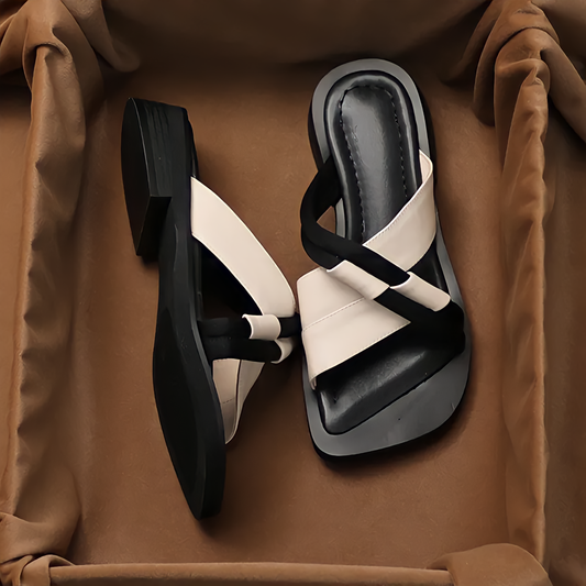 Verona Low Heels Slides