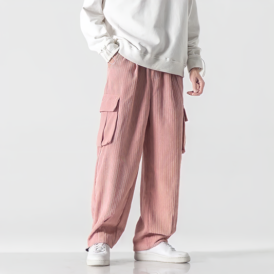 Elveno Relaxed Corduroy Pants