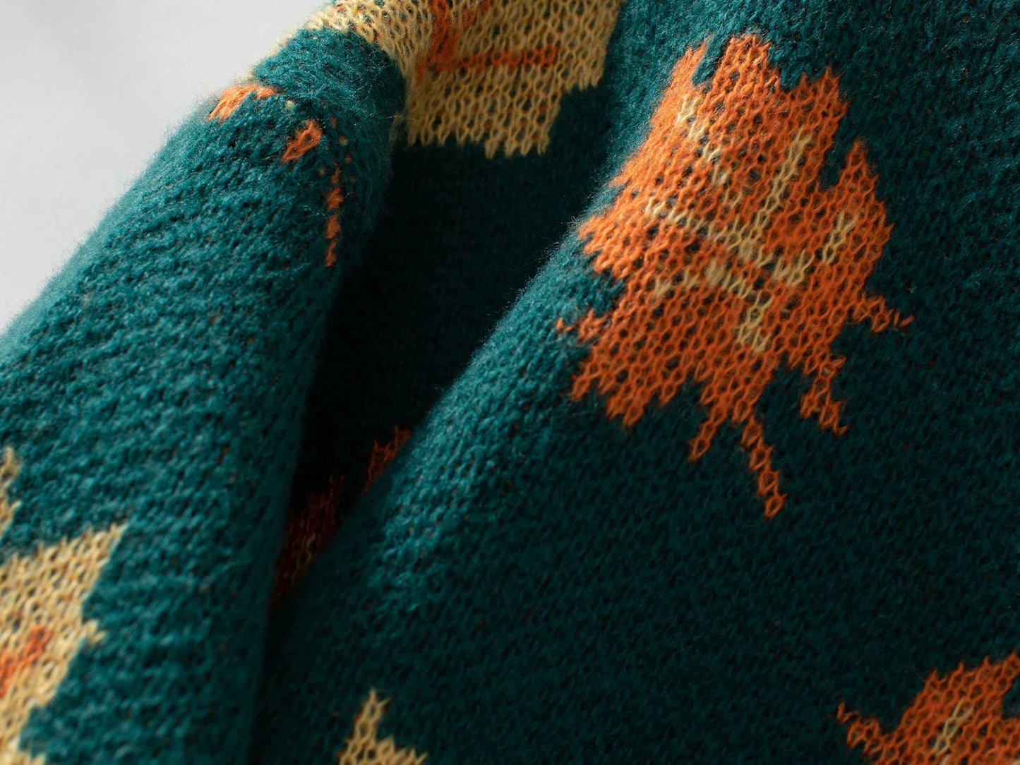 Lucy's Maple Leaf Knit