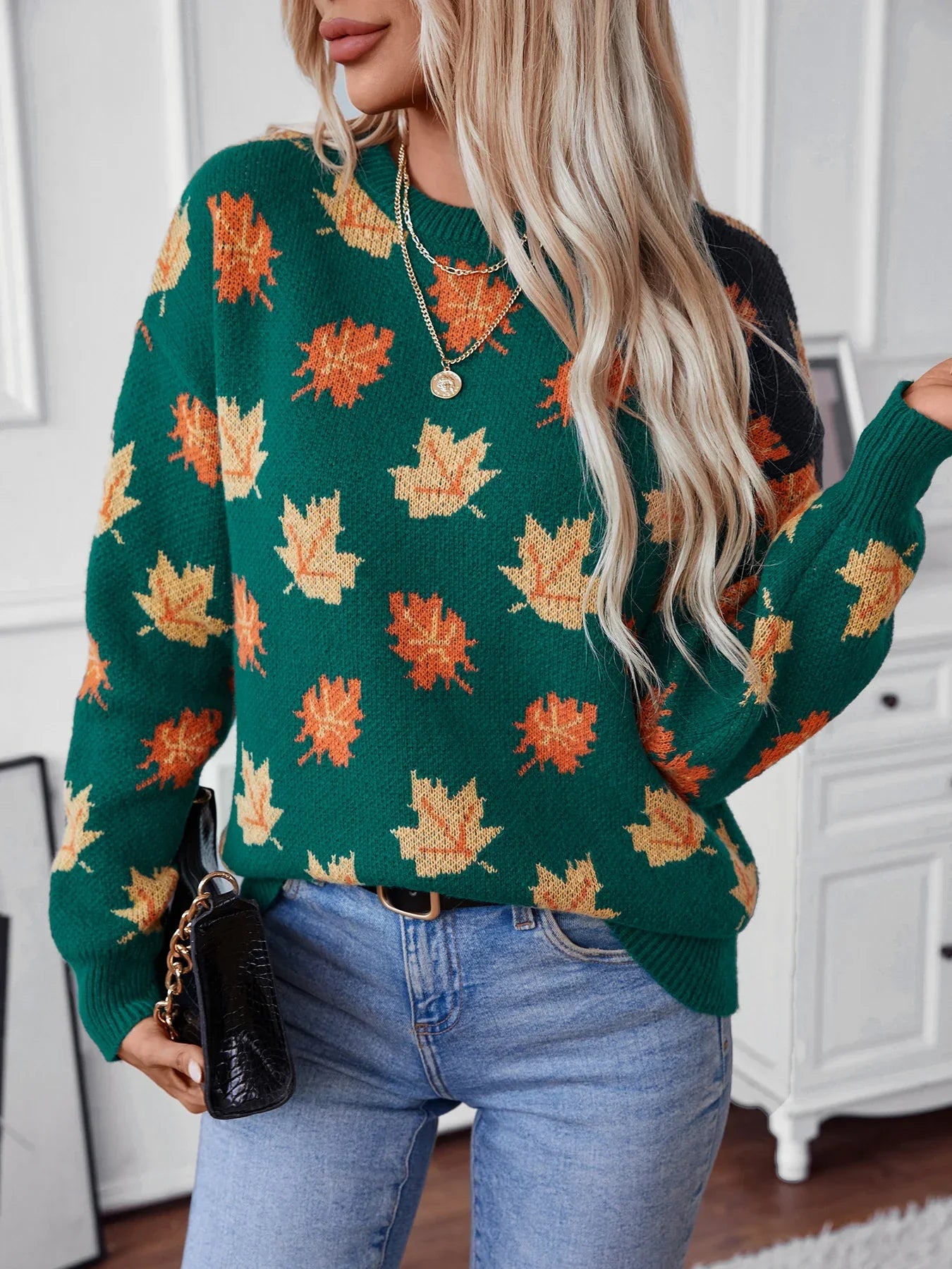 Lucy's Maple Leaf Knit