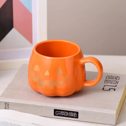 Pumpkin Grin Mugs