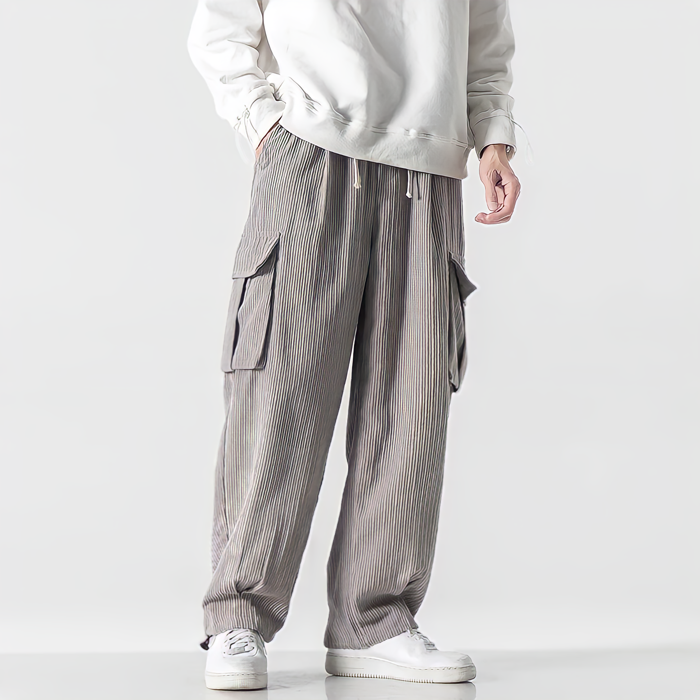 Elveno Relaxed Corduroy Pants