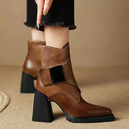 Mileena High Heels Ankle Boots