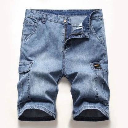 Urban Cross Denim Shorts