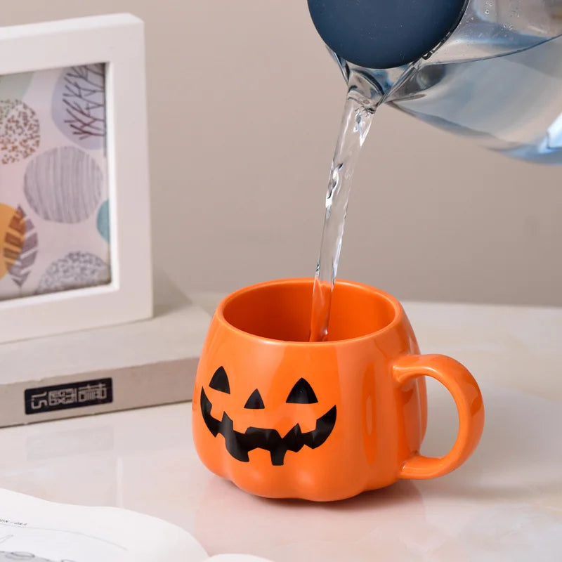 Pumpkin Grin Mugs