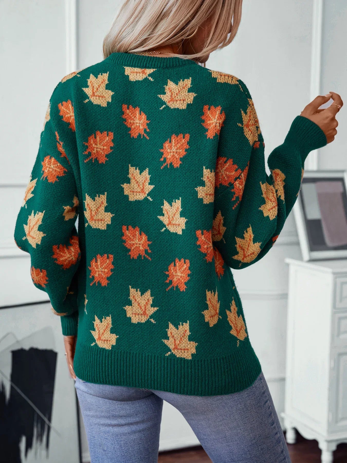 Lucy's Maple Leaf Knit