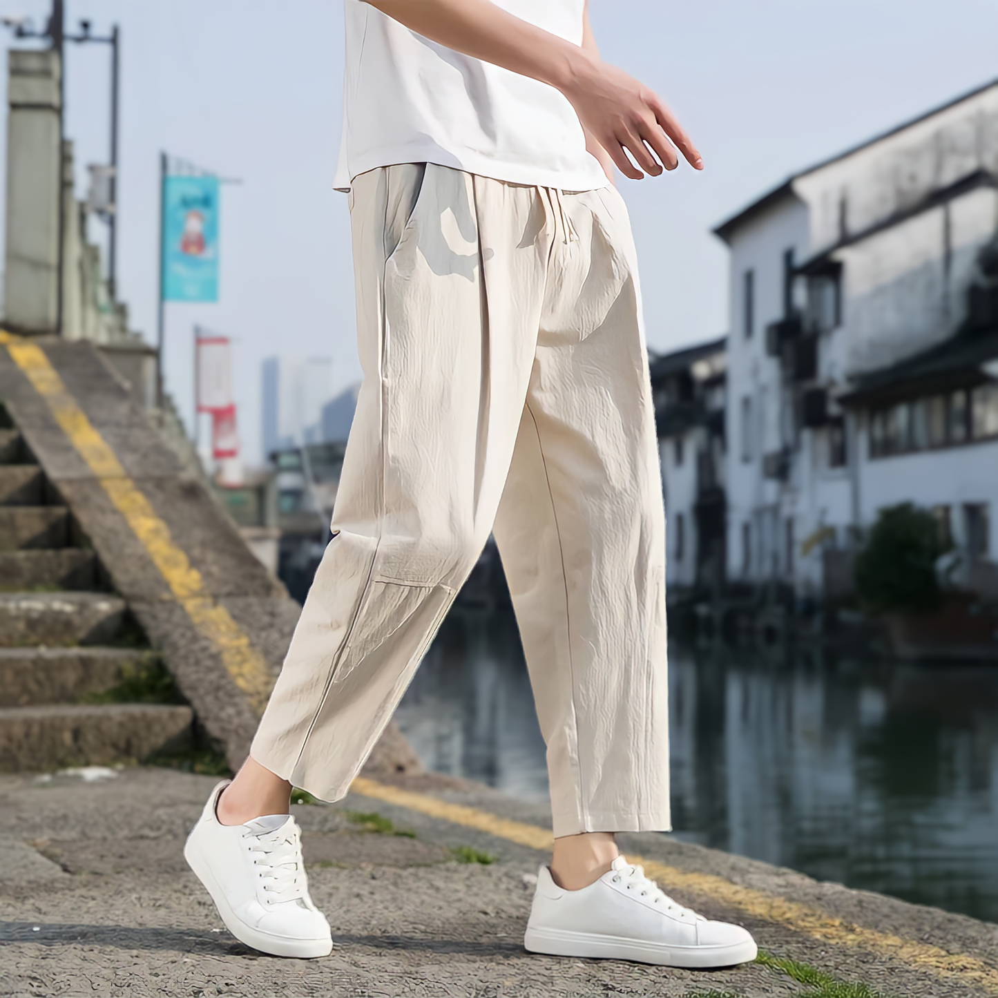 Barbos Men's Linen Pants