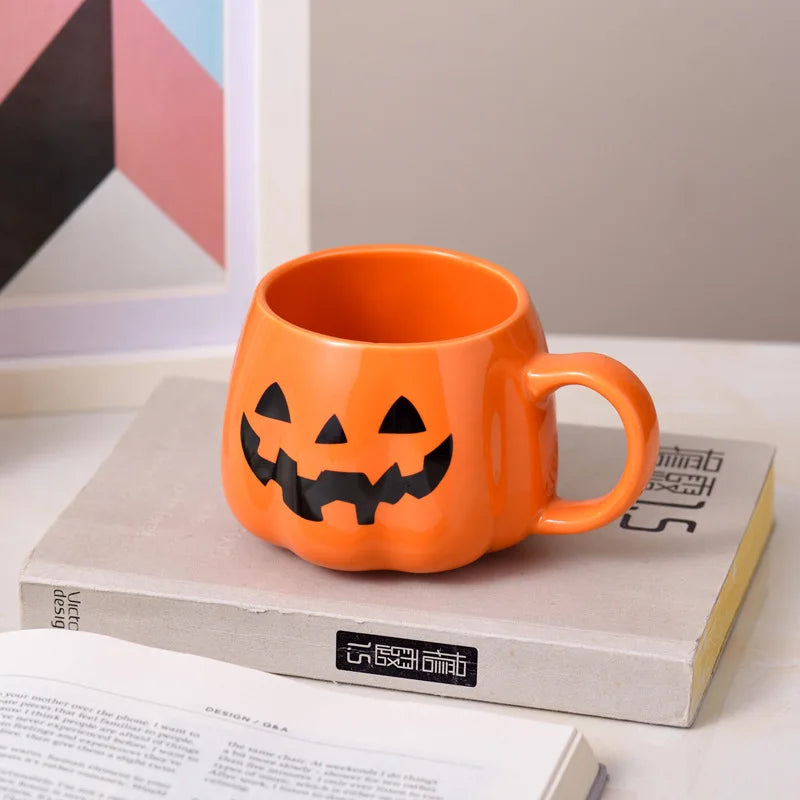 Pumpkin Grin Mugs