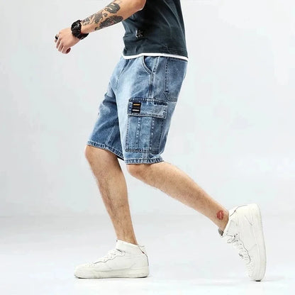 Urban Cross Denim Shorts