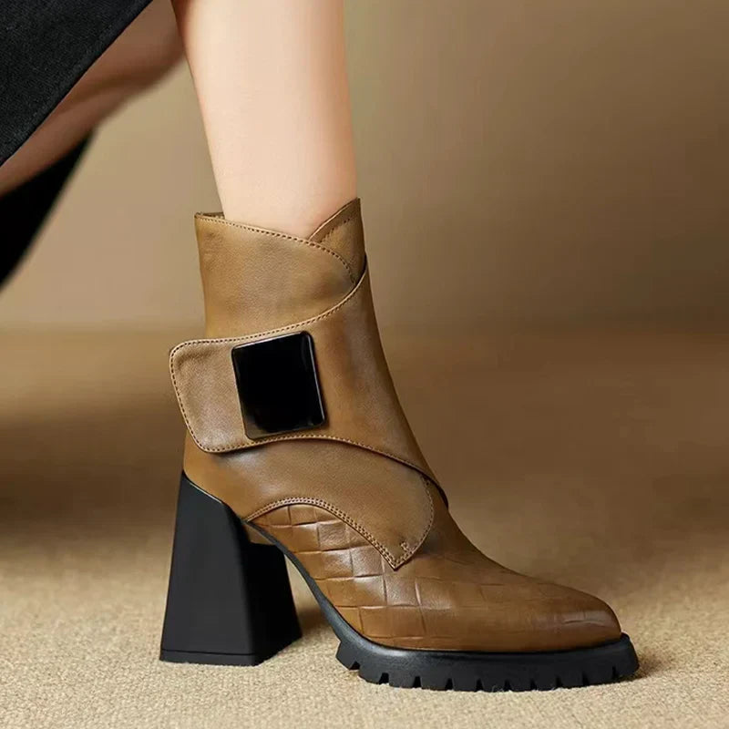 Mileena High Heels Ankle Boots