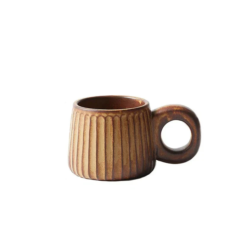 Retro Ridged Cups