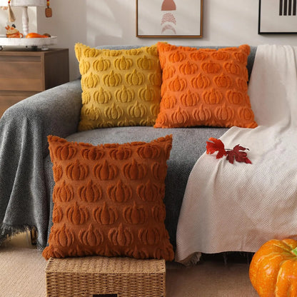 Cozy Pumpkin Pillow Covers