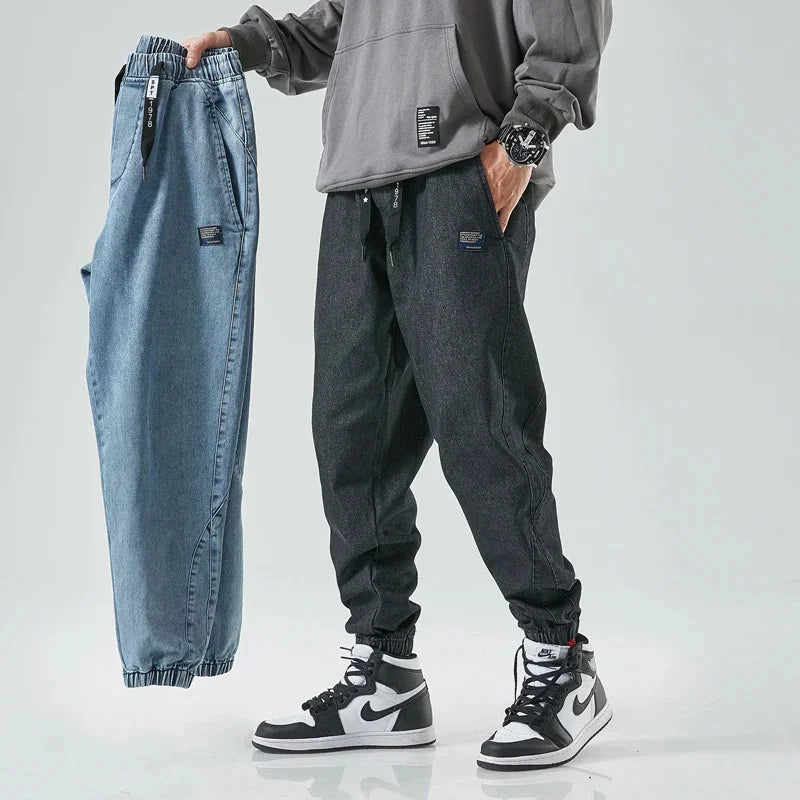 Brooklyn Cross Denim Joggers