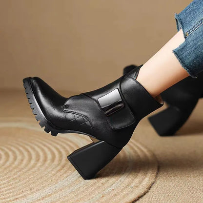 Mileena High Heels Ankle Boots