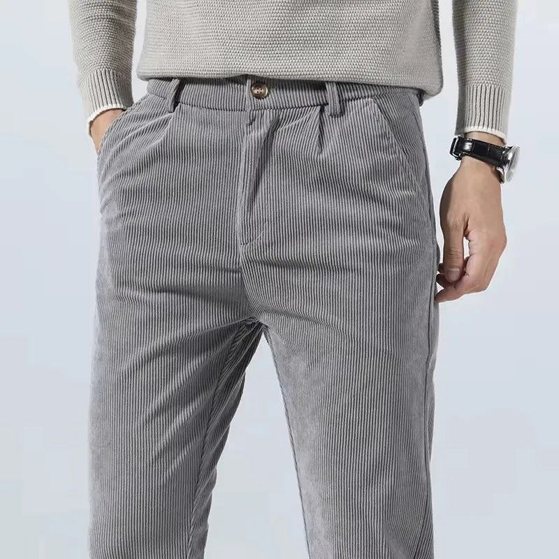 Vincenzo Corduroy Dress Pants