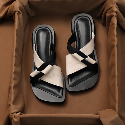 Verona Low Heels Slides