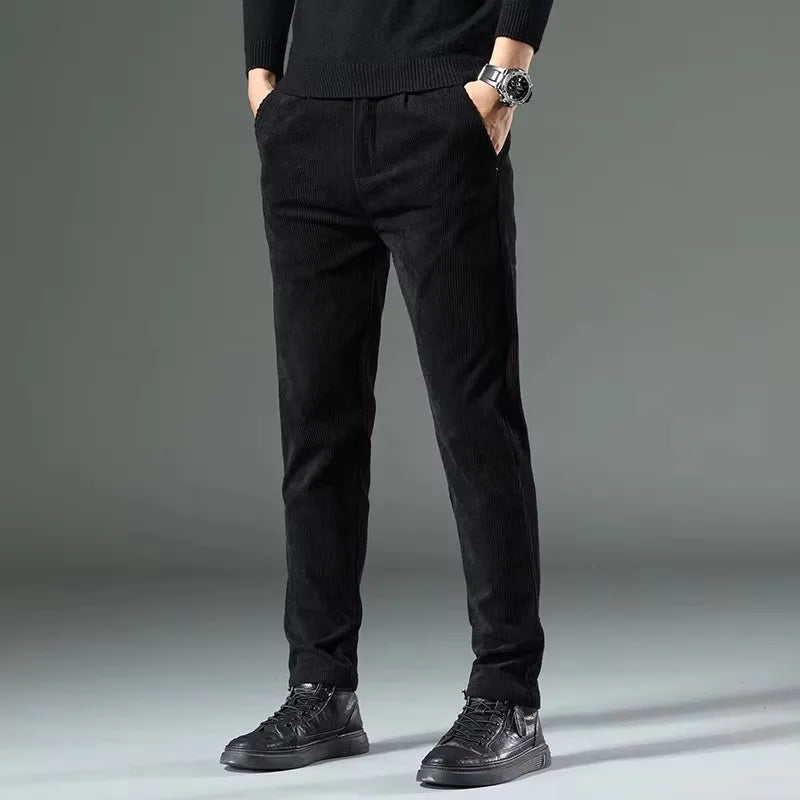 Vincenzo Corduroy Dress Pants