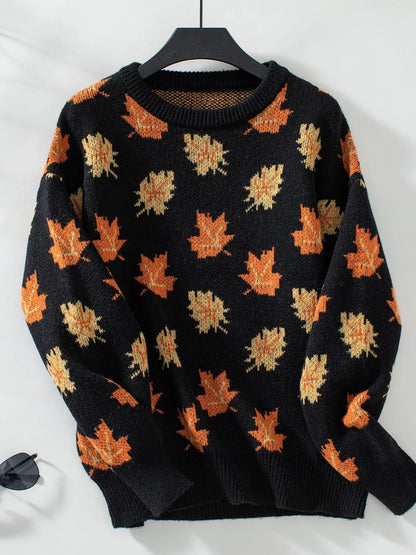 Lucy's Maple Leaf Knit