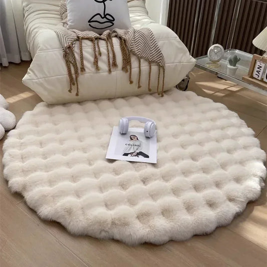 Nordic Elegance Round Rug