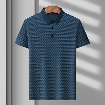 Santoni Ice Silk Polo Shirt