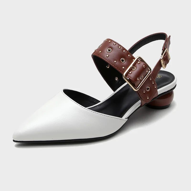 Veronica Low Heel Pumps