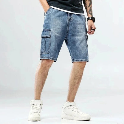 Urban Cross Denim Shorts