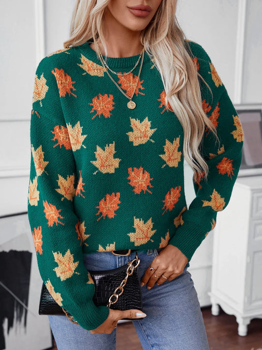 Lucy's Maple Leaf Knit