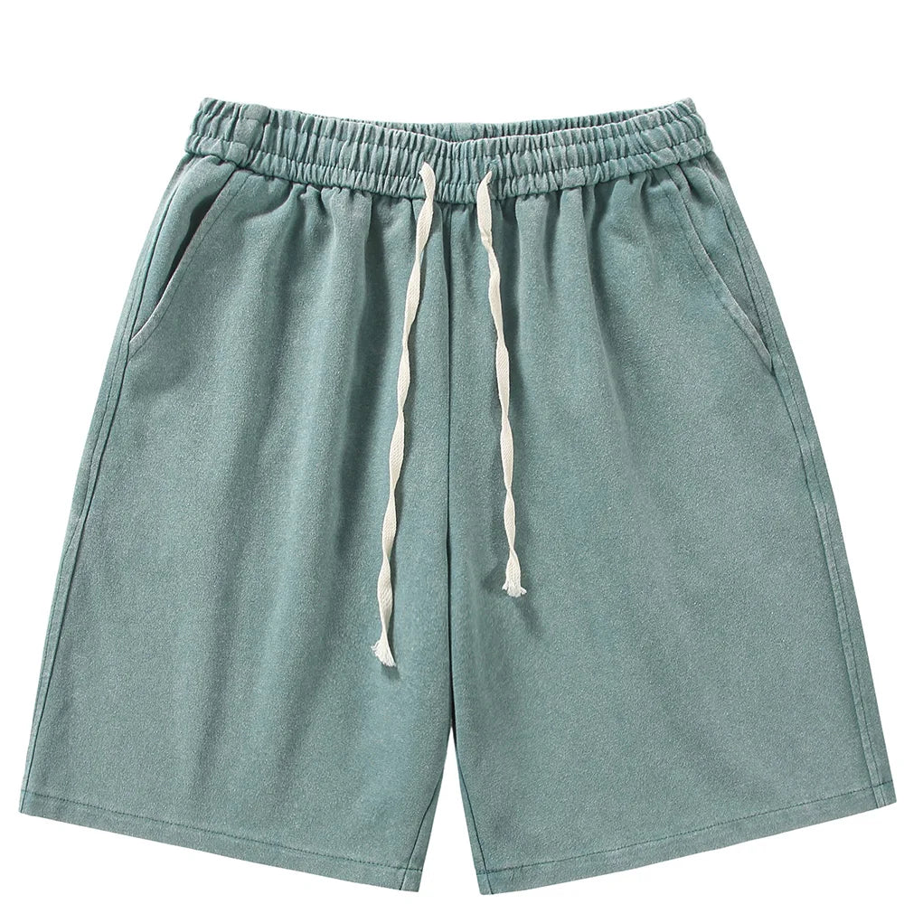 Breezy Washed Cotton Shorts