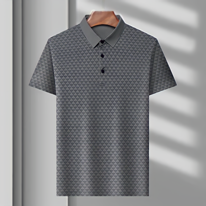 Santoni Ice Silk Polo Shirt