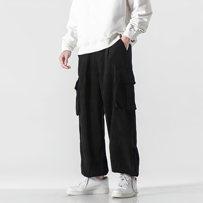 Elveno Relaxed Corduroy Pants