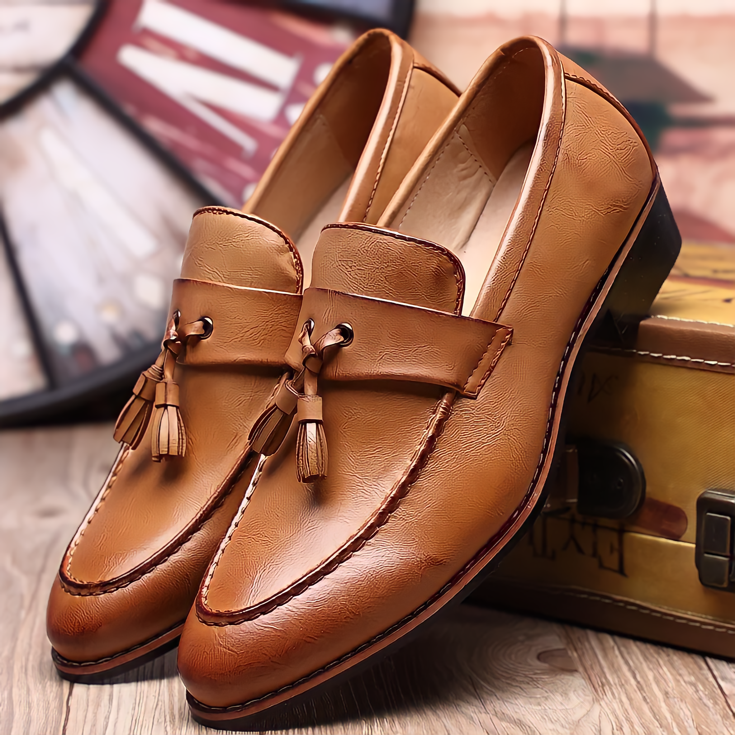 Leonardo Ginoro Tassel Loafers